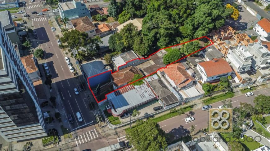 Terreno - R Mateus Leme, 1139 - Centro Cívico - Curitiba PR