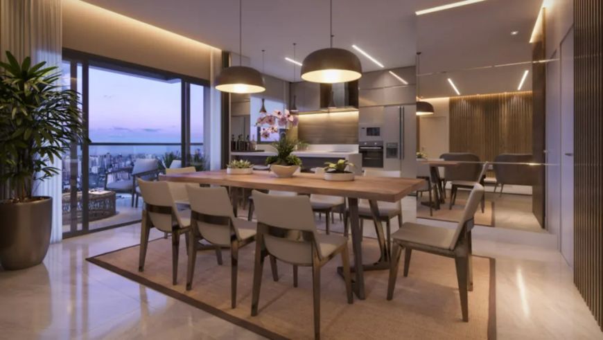 "Riomaggiore Residenza: Sofisticação e Praticidade no Alto da XV"