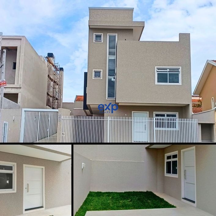 Sobrado com 3 quartos, 01 suíte, 120m² - Xaxim - Curitiba/PR