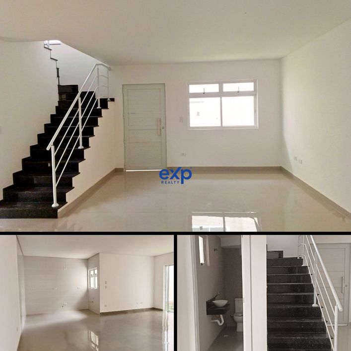 Sobrado com 3 quartos, 01 suíte, 120m² - Xaxim - Curitiba/PR