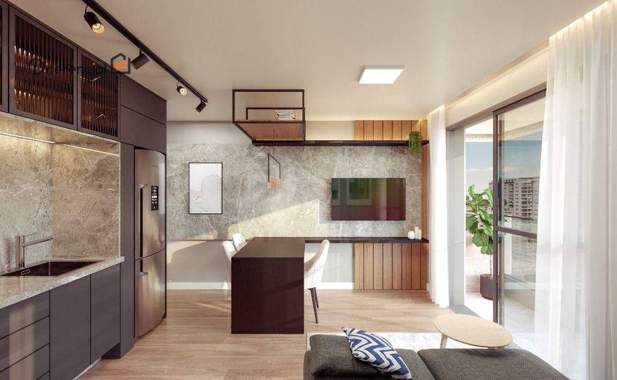 Studio com 1 dormitório à venda, 29 m² por R$ 533.442,85 - Batel - Curitiba/PR