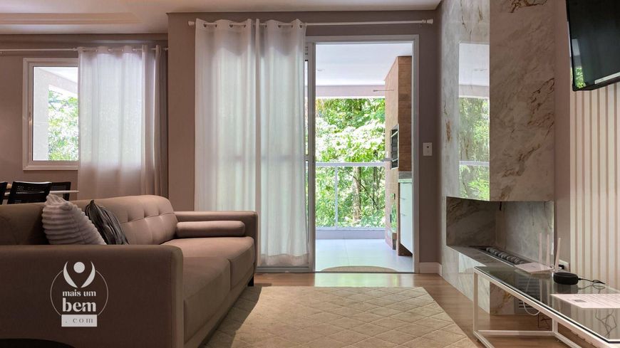 Venha morar em meio a natureza! Apartamento com 3 quartos (1 suíte), sacada com churrasqueira à vend