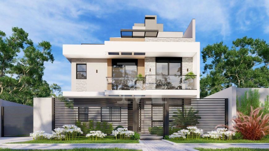 SOBRADO TRIPLEX RESIDENCIAL TERRAZZA HAUER 03 QUARTOS 01 SUITE PERSIANAS AUTOMATIZADAS CHURRASQUEIRA