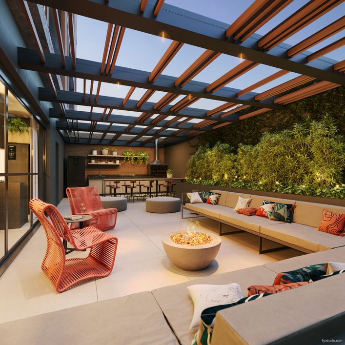 APARTAMENTO com 1 dormitório à venda com 48.73m² por R$ 497.300,00 no bairro Batel - CURITIBA / PR