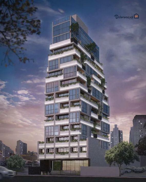 Apartamento Garden com 1 dormitório à venda, 20 m² por R$ 571.738,13 - Água Verde - Curitiba/PR