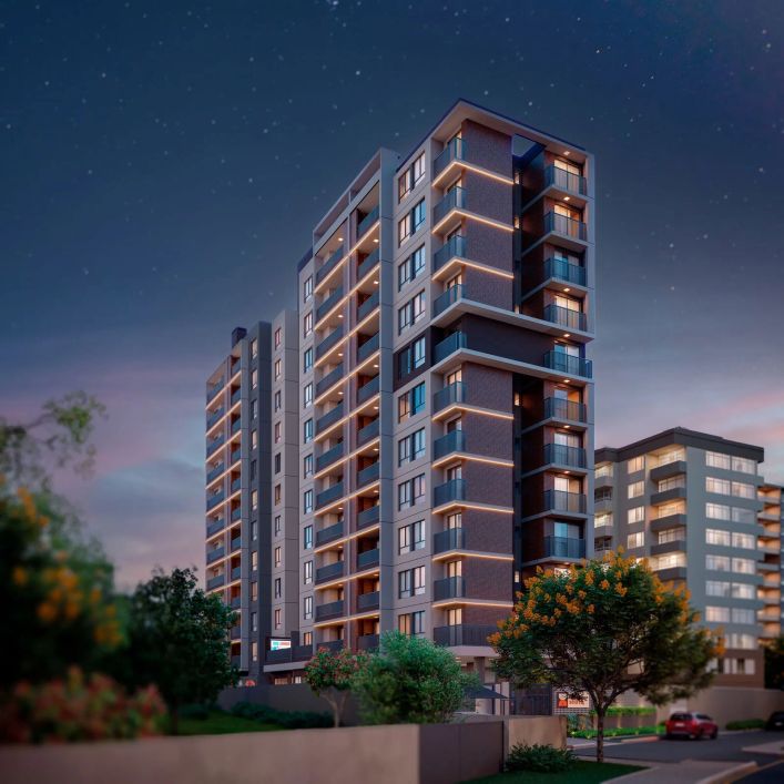 Apartamento com 3 dormitórios à venda com 129.56m² por R$ 716.931,83 no bairro Novo Mundo - CURITIBA