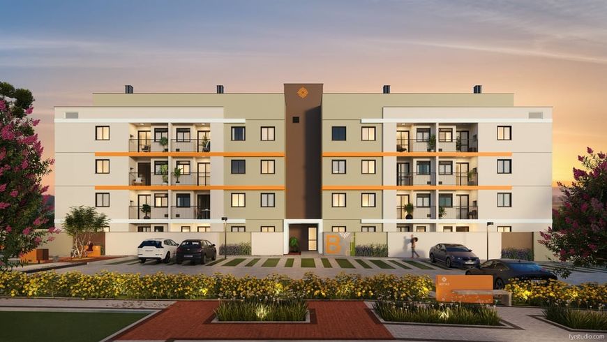 Apartamento com 2 quartos à venda por R$ 397659.00, 53.30 m2 - HAUER - CURITIBA/PR