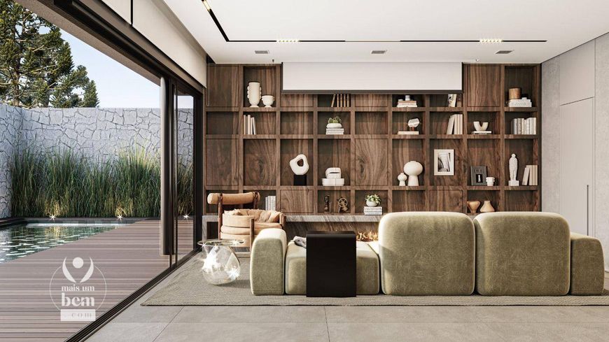 Casa nova com 267m², quintal gourmet, 4 quartos (2 suítes) à venda por R$ 3.068.000 - Santo Inácio -