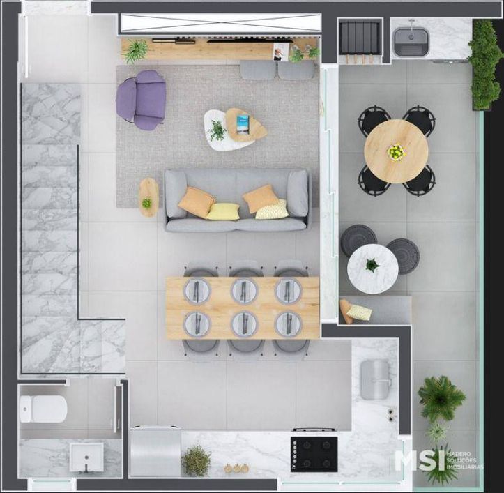 Apartamento Duplex com 2 dormitórios à venda, 71 m² por R$ 899.000,00 - Batel - Curitiba/PR