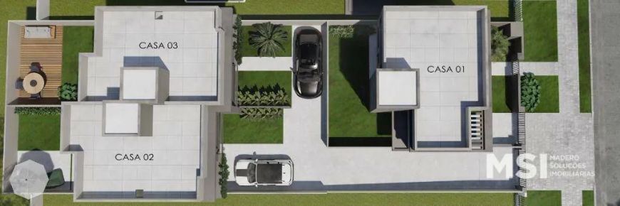 Sobrado em Condominio Fechado com 03 quartos (01 suite) a venda por R$ 589.000,00, Lindoia, Curitiba