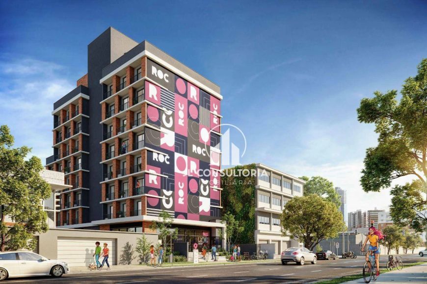 Studio com 1 dormitório à venda, 19 m² por R$ 274.443,00 - Rebouças - Curitiba/PR