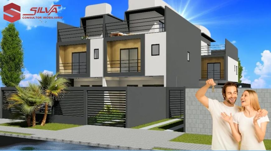 Sobrado Triplex c/129m² - 03 Qtos sendo 01 Suíte - Terraço - Bairro Pinheirinho - Curitiba