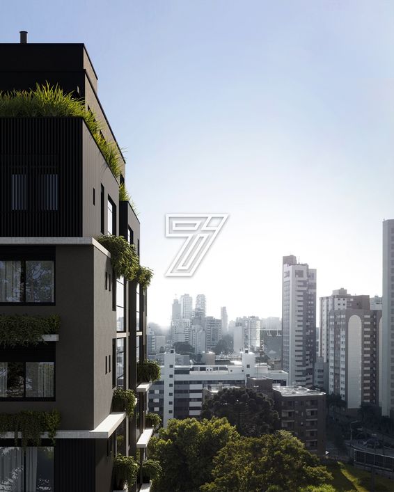 Apartamento a venda com 92m2 Privativos com 2 quartos no Bigorrilho - Curitiba - PR