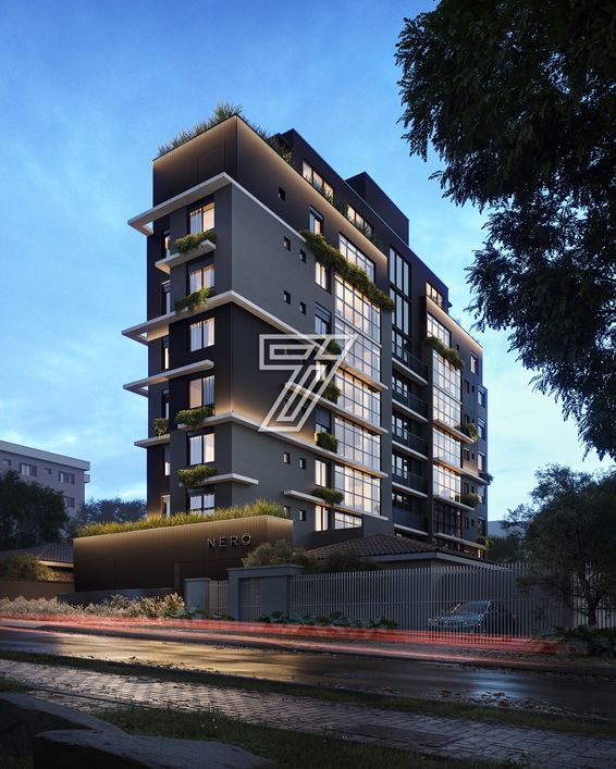 Apartamento a venda com 92m2 Privativos com 2 quartos no Bigorrilho - Curitiba - PR