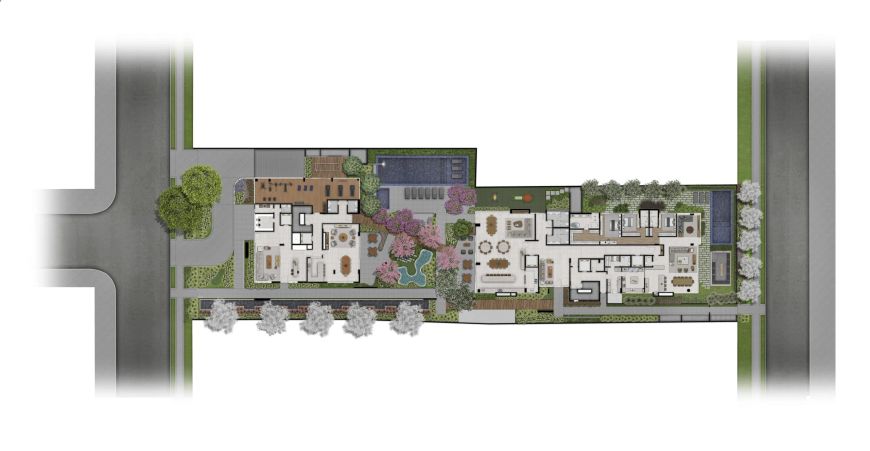 Apartamento Garden com 3 suítes à venda no Batel em Curitiba