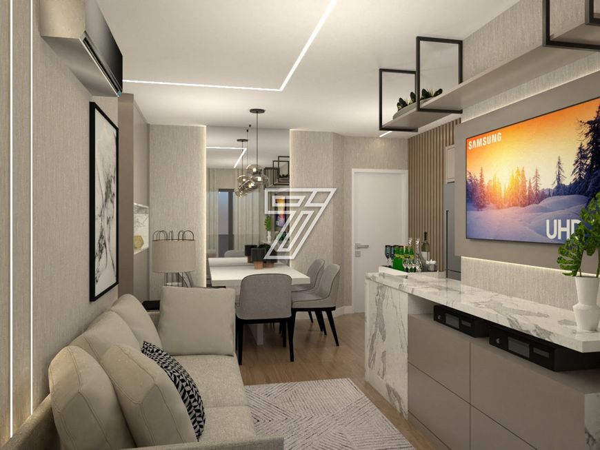 Apartamento a venda, 59 metros quadrados, 2 quartos sendo 1 suite em Alto da Rua XV - Curitiba - PR