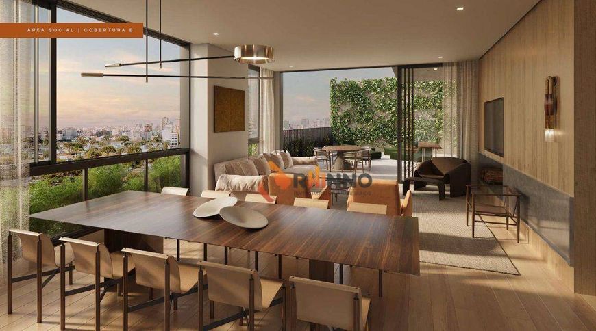 Cobertura com 4 suítes, 307 m² no bairro Batel