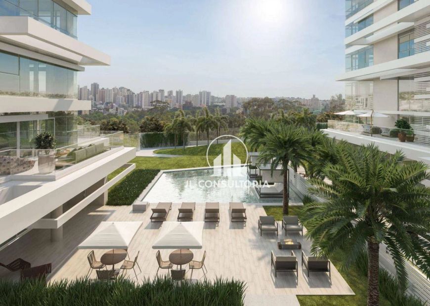 Cobertura com 4 dormitórios à venda, 417 m² por R$ 7.482.539,00 - Bacacheri - Curitiba/PR