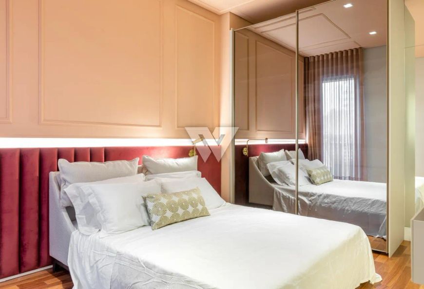 Apartamento mobiliado no ROC Batel, 141m, 3 qtos, 2 suites, 3 vagas, alto padrão, otima localização
