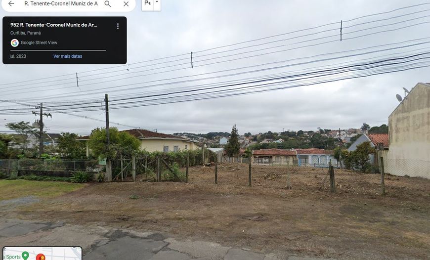 Lote/Terreno para venda possui 330 metros quadrados em Barreirinha - Curitiba - PR