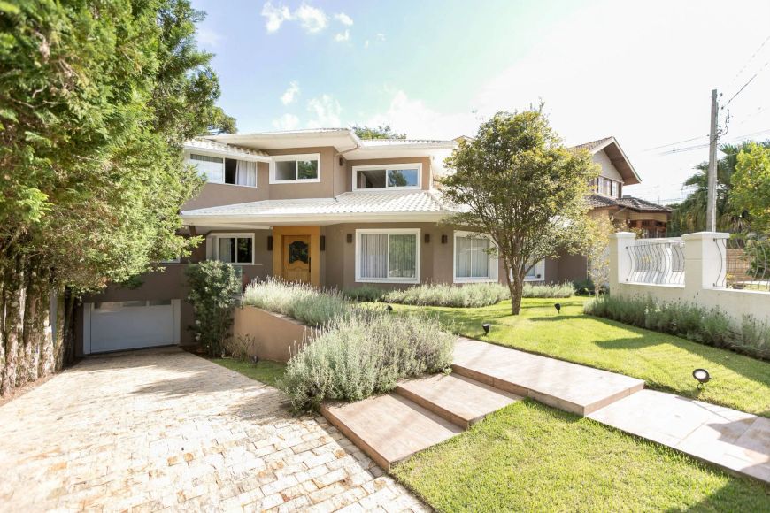 Linda casa alto padrão em condomínio fechado no Ecoville, 531m² - 5 quartos