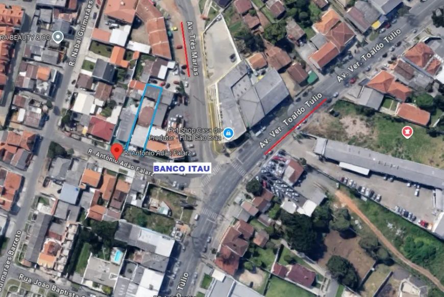 TERRENO E BARRACÕES ÓRLEANS 506m²