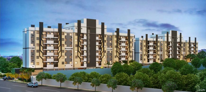 Apartamento para venda com 44 metros quadrados com 2 quartos em Cidade Industrial - Curitiba - PR
