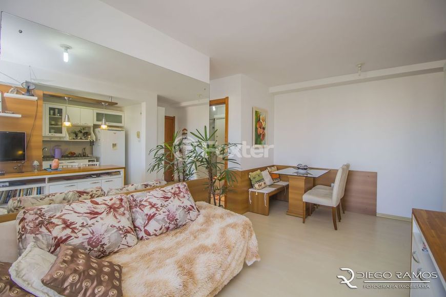 Imóvel para venda com 57 m², sala 2 ambientes, sacada, 2 dormitórios e vaga para carro, v
