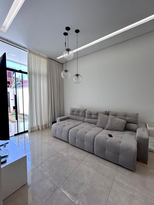 Casa 03 Quartos Suíte Churrasqueira 172,06m² Santa Genoveva Goiânia