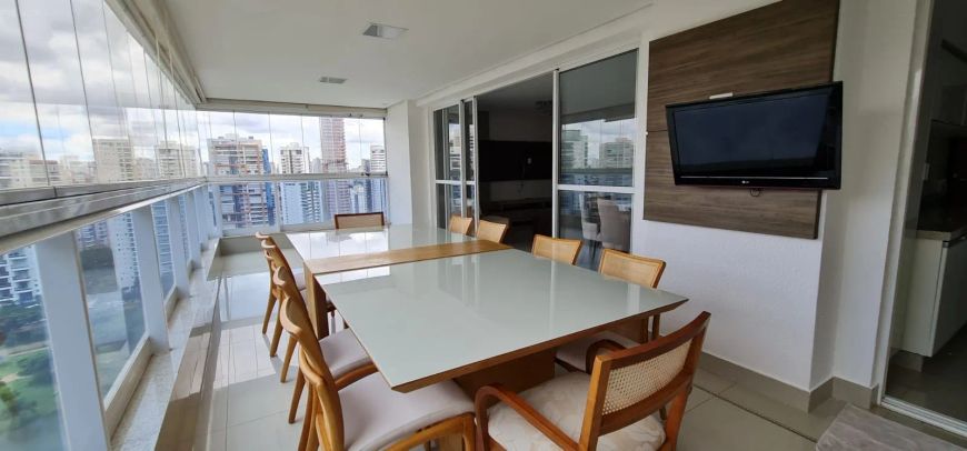 Belíssimo apartamento para locação, no Jardim Goiás, em frente ao Parque Flamboyant.