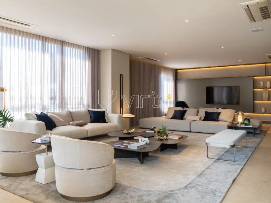 Apartamento PENTHOUSE à venda 686m² 4 suítes - City Legacy Home - Setor Marista - Goiânia.