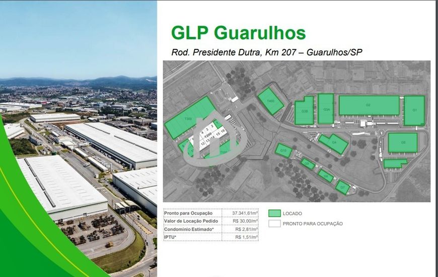 GALPÕES PARA LOCAÇÃO GLP GUARULHOS
