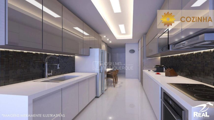 Edifício Real Paradise - Umarizal - Venda - Apartamento com 4 quartos, 200 m² por R$ 1.810.714 - Uma