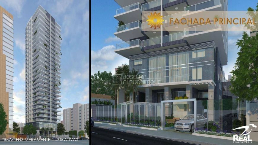 Edifício Real Paradise - Umarizal - Venda - Apartamento com 4 quartos, 200 m² por R$ 1.810.714 - Uma