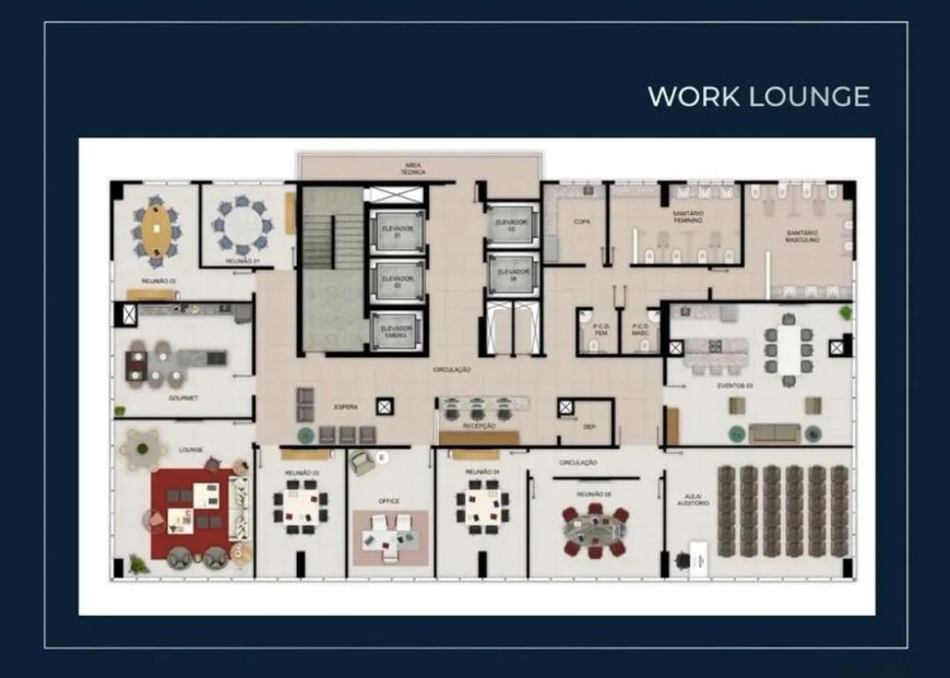 Ed. Arya Tower - Sala Comercial