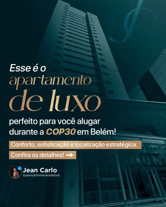 TORRE UNITA aluguel para COP 30 14 dias todo mobiliado