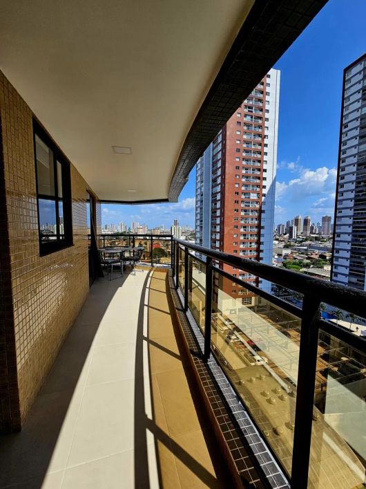 apartamento semi mobiliado 3/4
