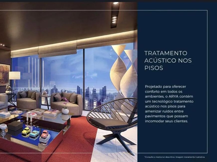 Ed. Arya Tower - Sala Comercial - Andar alto