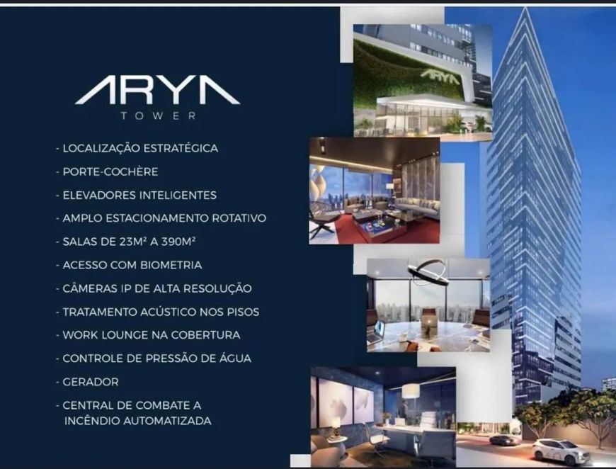 Ed. Arya Tower - Sala Comercial - Andar alto