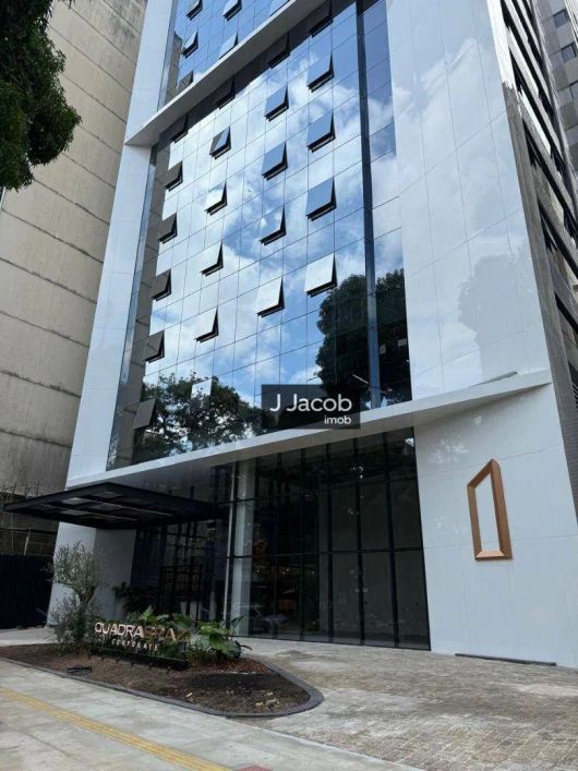 Alugo Sala com 1076 m² no Ed. Quadra Corporate - bairro Nazaré