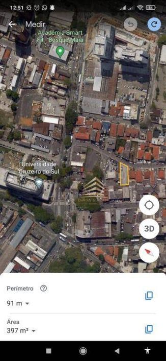 Terreno à venda, 400 m² por R$ 1.060.000,00 - Jardim São Paulo - Guarulhos/SP
