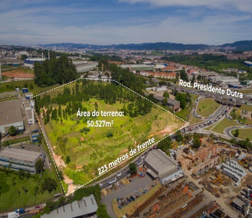 Lote/Terreno para venda 52.000m2 Trevo Bonsucesso, Jardim Albertina - Guarulhos - São Paulo