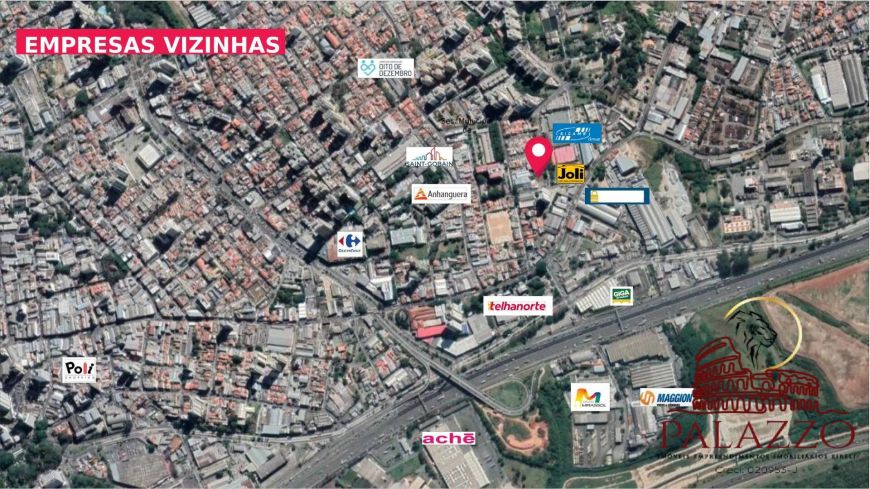 ÁREA 2.640M2 PARA PROJETOS RESIDENCIAIS OU COMERCIAIS B.MACEDO GUARULHOS SP