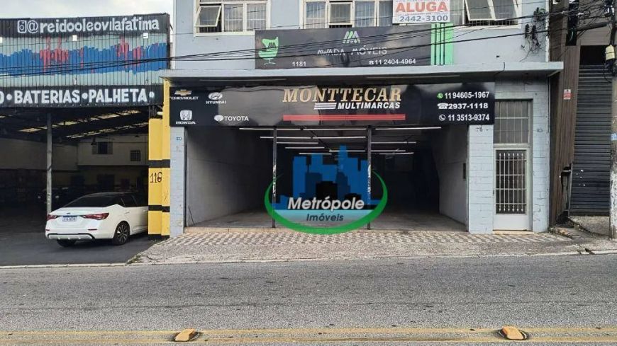Salão para alugar, 230 m² por R$ 8.212/mês - Vila Flórida - Guarulhos/SP