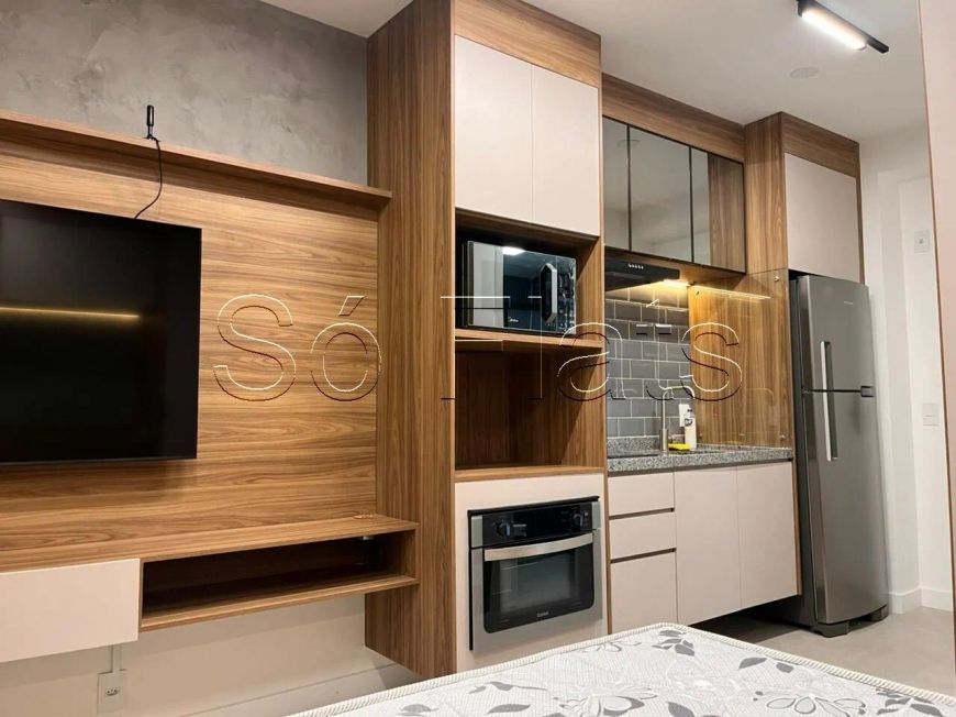 Apartamento novo 26m² sem vaga em Pinheiros.